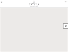 Tablet Screenshot of natura.be