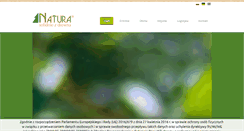 Desktop Screenshot of natura.pl
