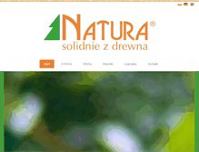 Tablet Screenshot of natura.pl